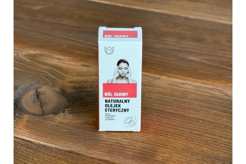 Na ból głowy - mieszanka naturalnych olejków eterycznych