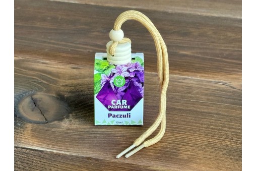 Paczuli - zawieszka zapachowa do samochodu z drewnianą zakrętką
