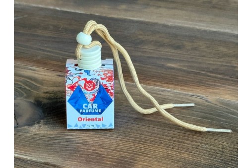 Oriental - zawieszka zapachowa do samochodu z drewnianą zakrętką
