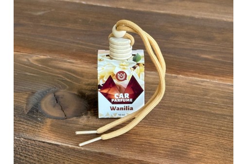 Wanilia - zawieszka zapachowa do samochodu z drewnianą zakrętką
