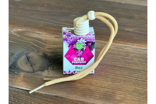 Bez - zawieszka zapachowa do samochodu z drewnianą zakrętką