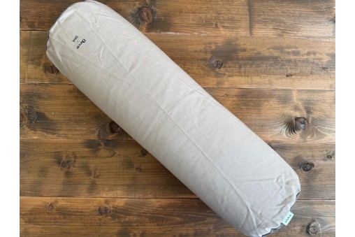 WYPRZEDAŻ Wałek (bolster) do jogi 66x20 ecru