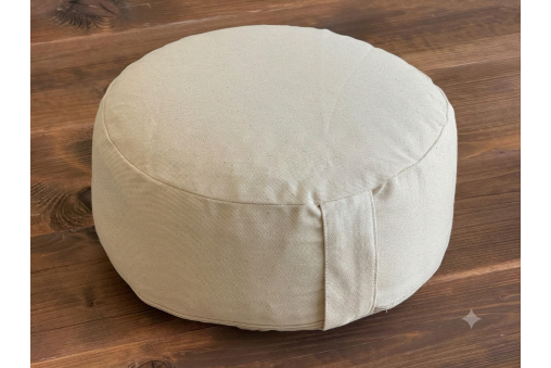 WYPRZEDAŻ Puf - cylinder z łuską gryki 30x15cm